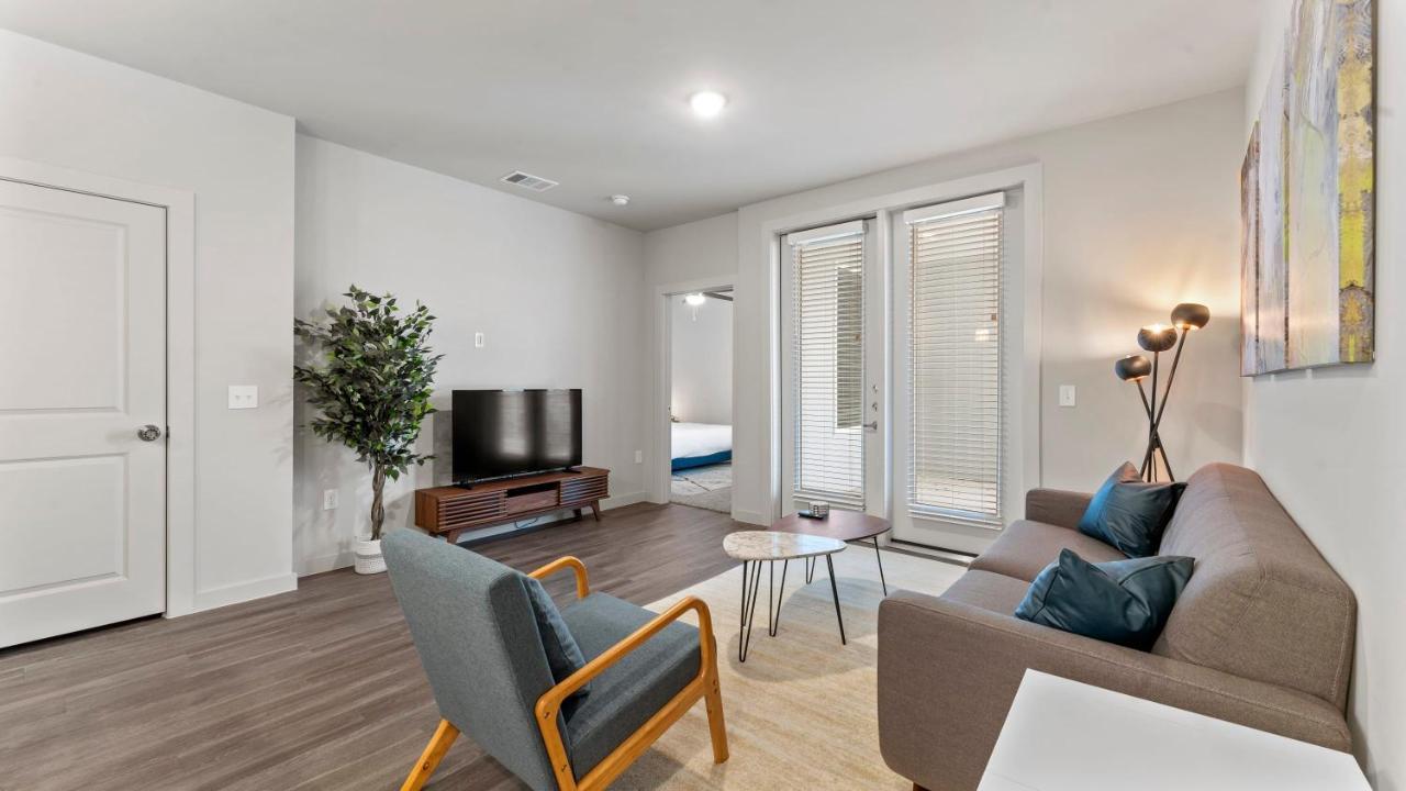 Luxury Central Apts - Free Parking, Gym, Fast Wifi Lägenhet Austin Exteriör bild