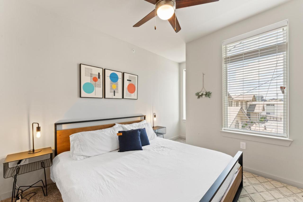 Luxury Central Apts - Free Parking, Gym, Fast Wifi Lägenhet Austin Exteriör bild