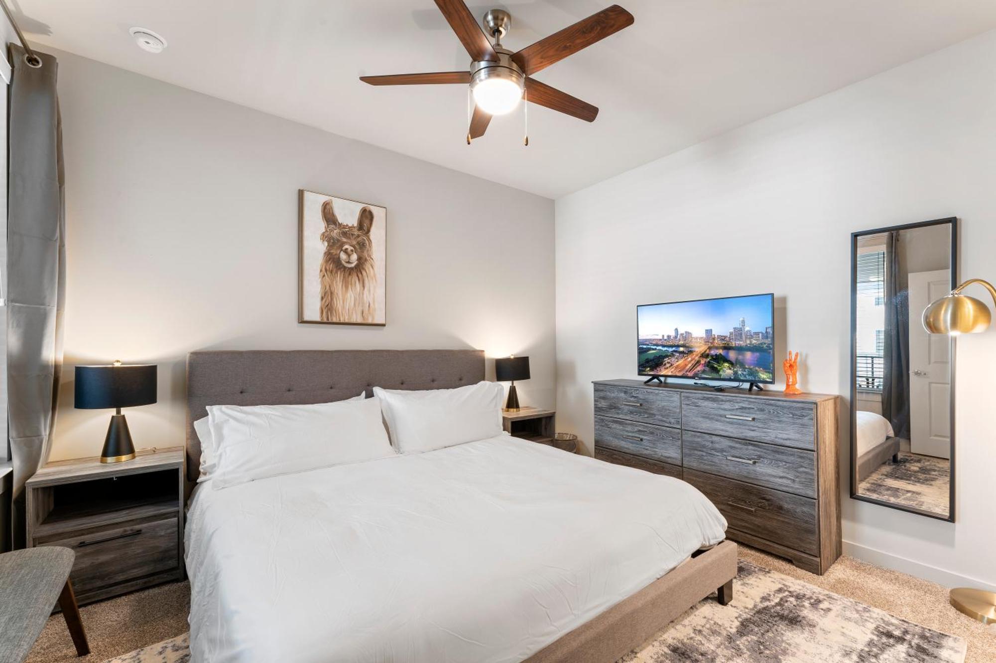 Luxury Central Apts - Free Parking, Gym, Fast Wifi Lägenhet Austin Exteriör bild
